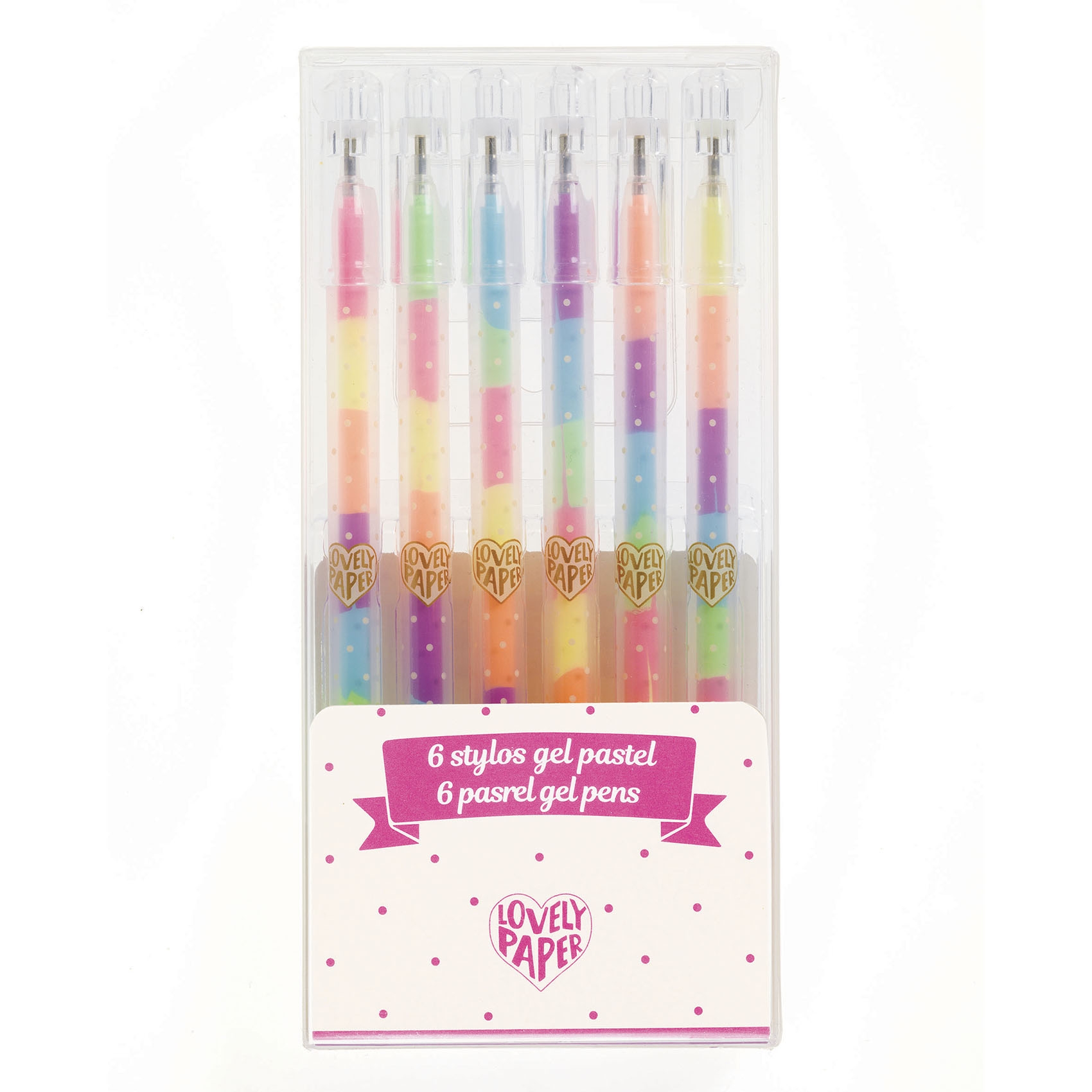 6 színű pasztell gél toll - 6 pastel gel pens - 0