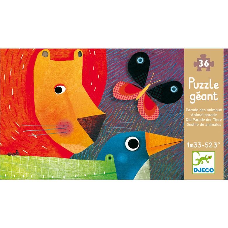 Óriás puzzle - Állati parádé - Animal Parade - 0