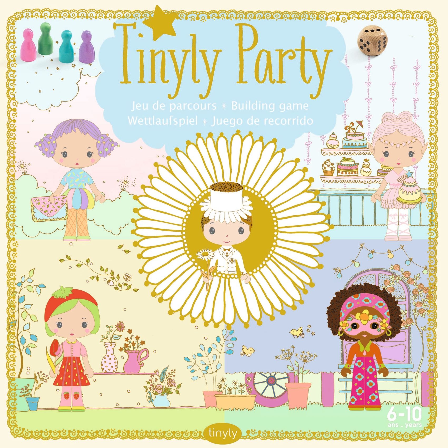 Álomvilág figurák - Álomvilág party társasjáték - Tinyly party - 2
