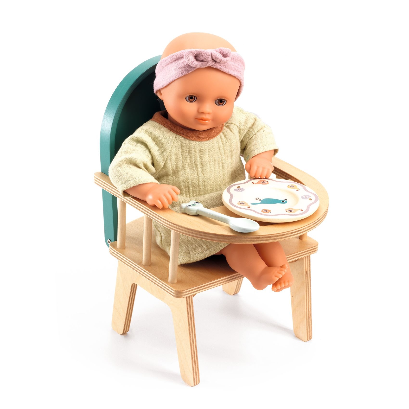 Babaetetés - Etetőszék játékbabáknak - Baby chair - 1