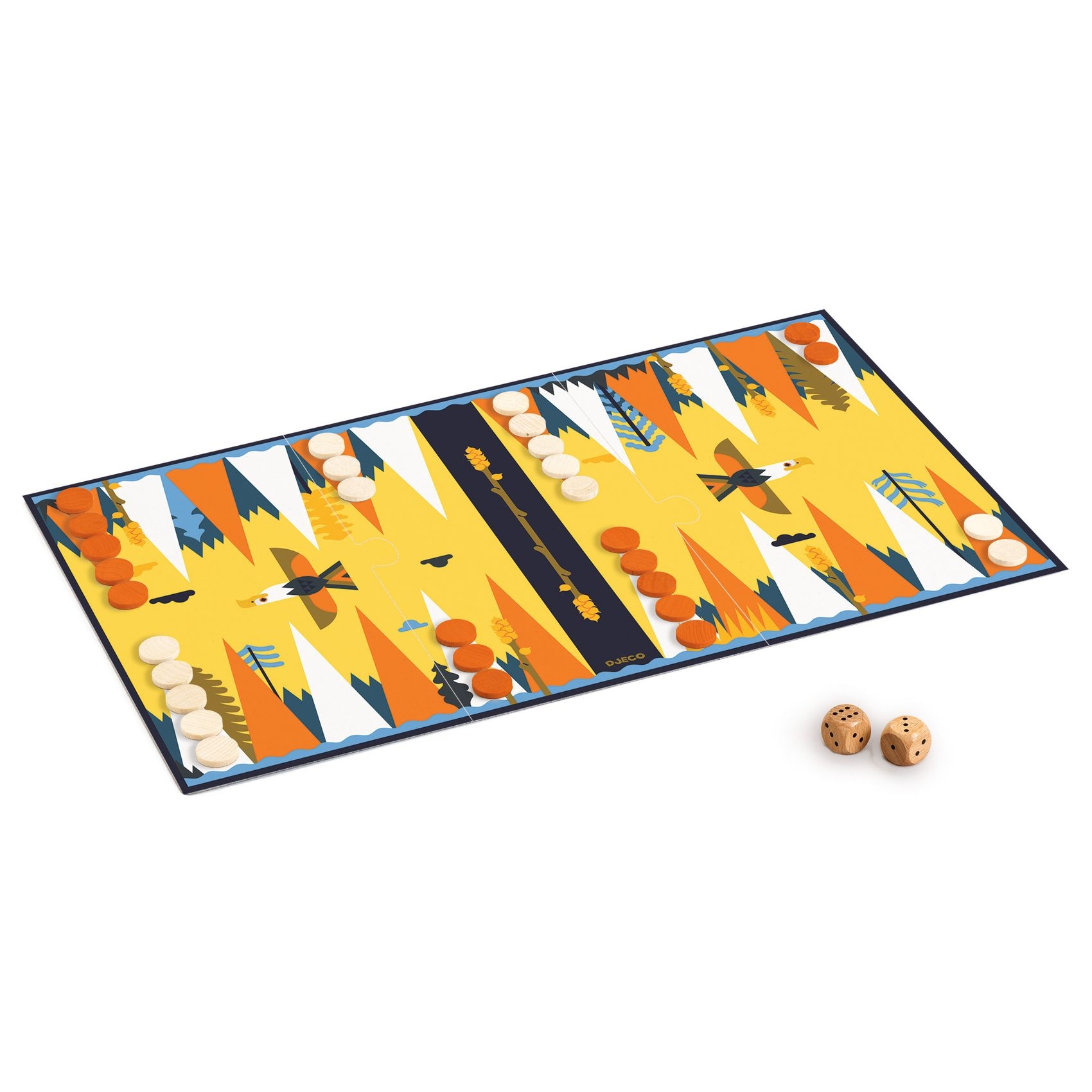 Társasjáték - Ostábla - Backgammon - 1