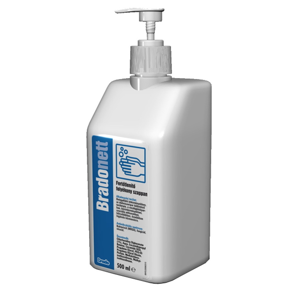 BRADONETT Kézfertőtlenítő-szappan - 500 ml - 0