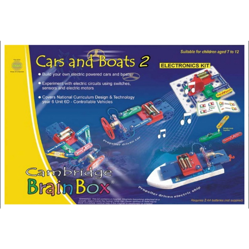 BrainBox elektronika - Autók és hajók készlet - Cars & Boats 2 - 0