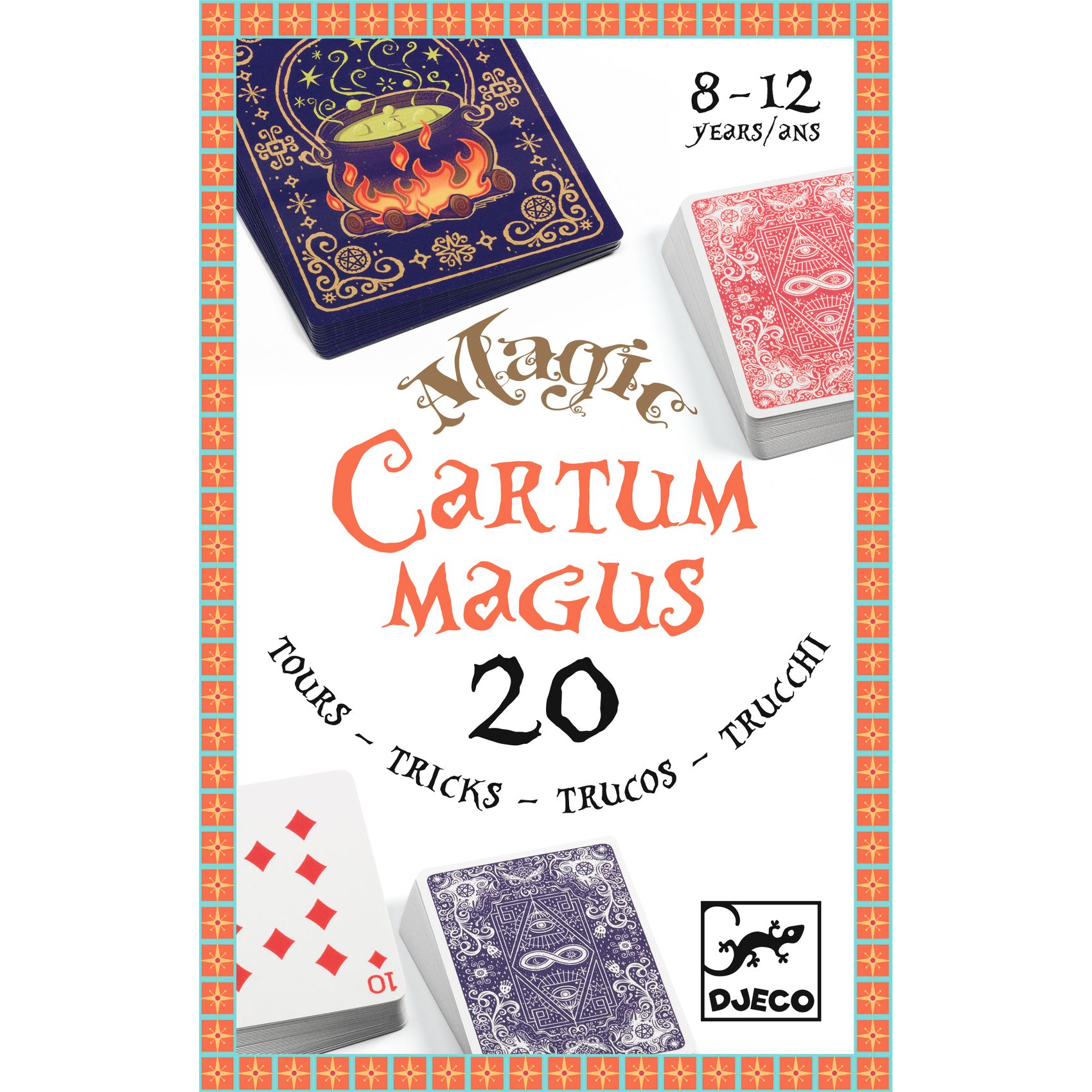 Bűvészkészlet - Kártyás, 20 trükk - Cartum Magus - 1