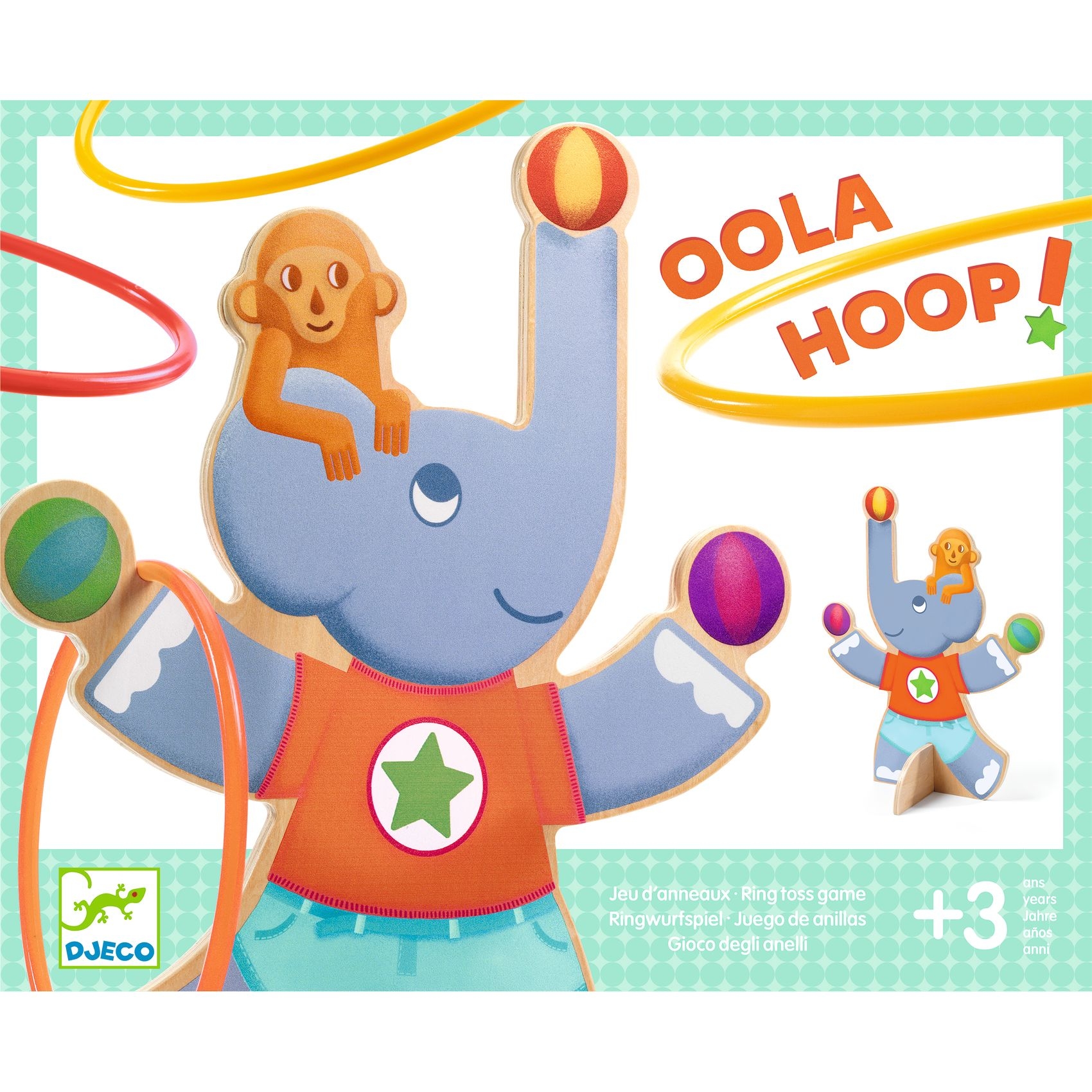 Célba dobó játék - Hullahopp - Oola Hoop - 1