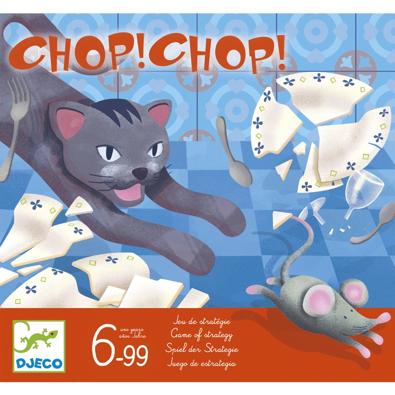 Társasjáték - Macska-egér játék - Chop Chop - 0