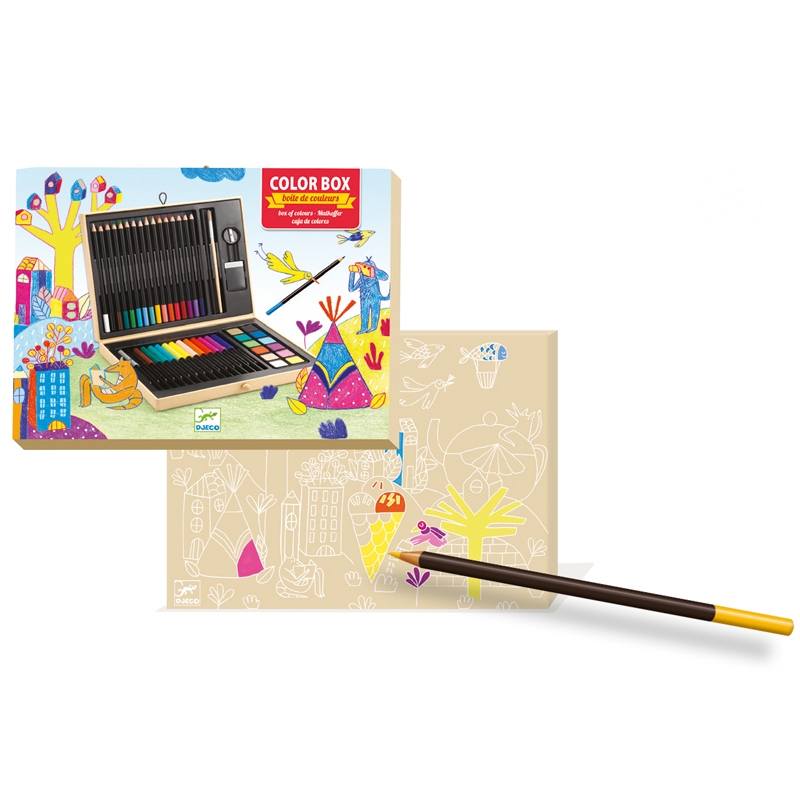 Kreatív készlet - Festő és rajz készlet - Color box - 1