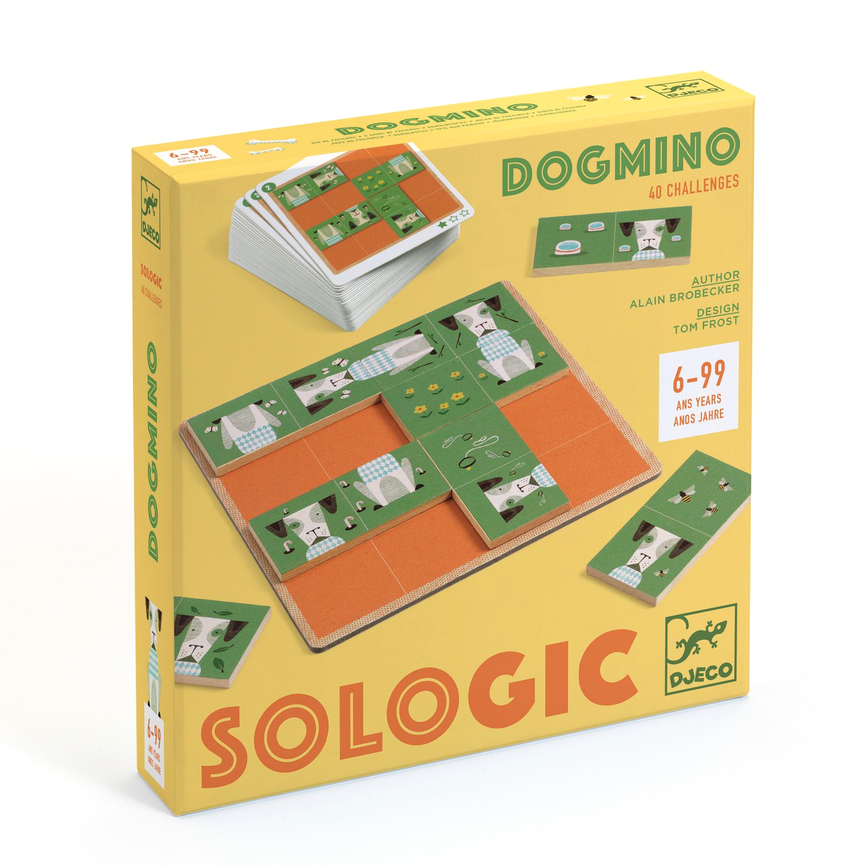 Logikai játék - Kutyagoló - Dogmino - FSC 100% - 0