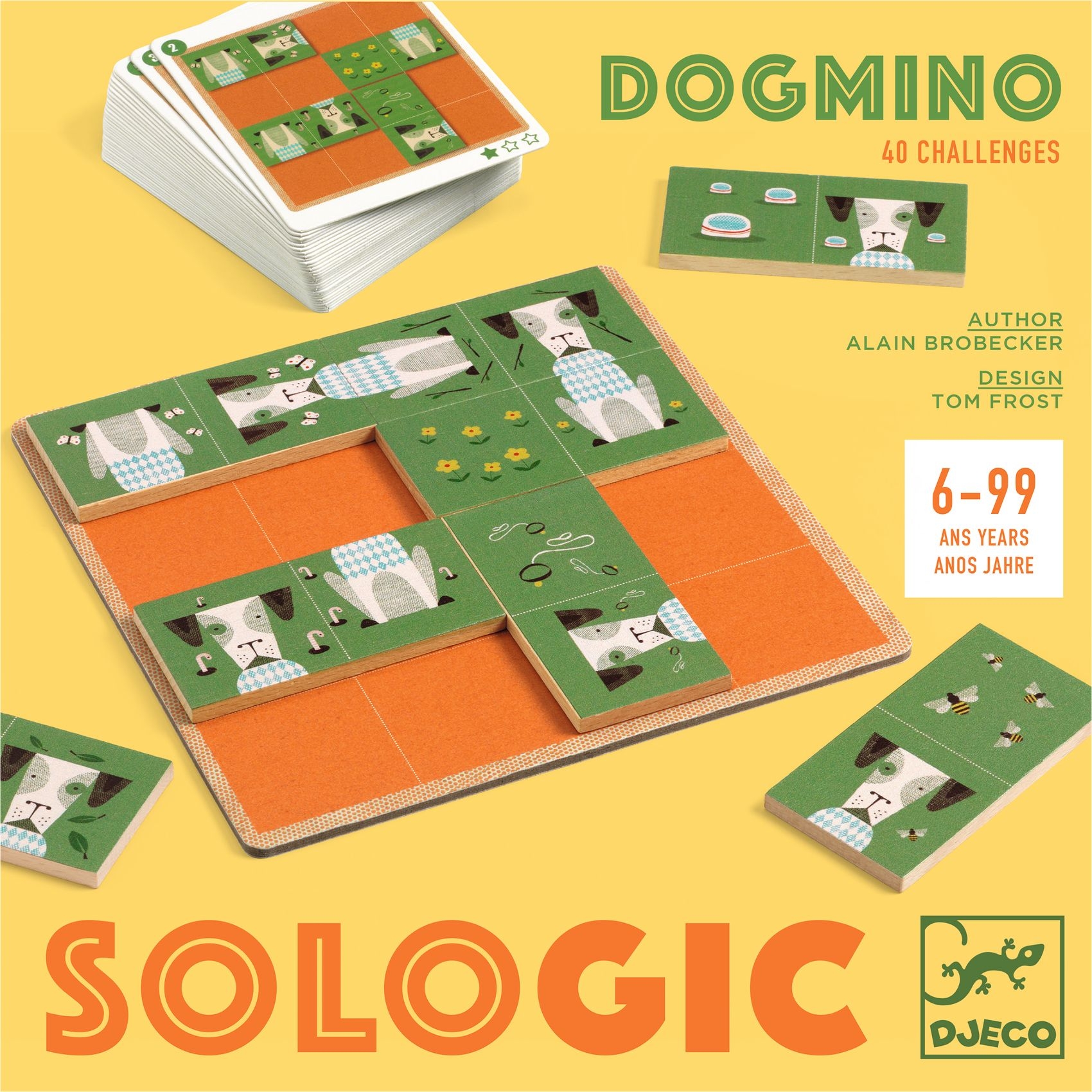 Logikai játék - Kutyagoló - Dogmino - FSC 100% - 2