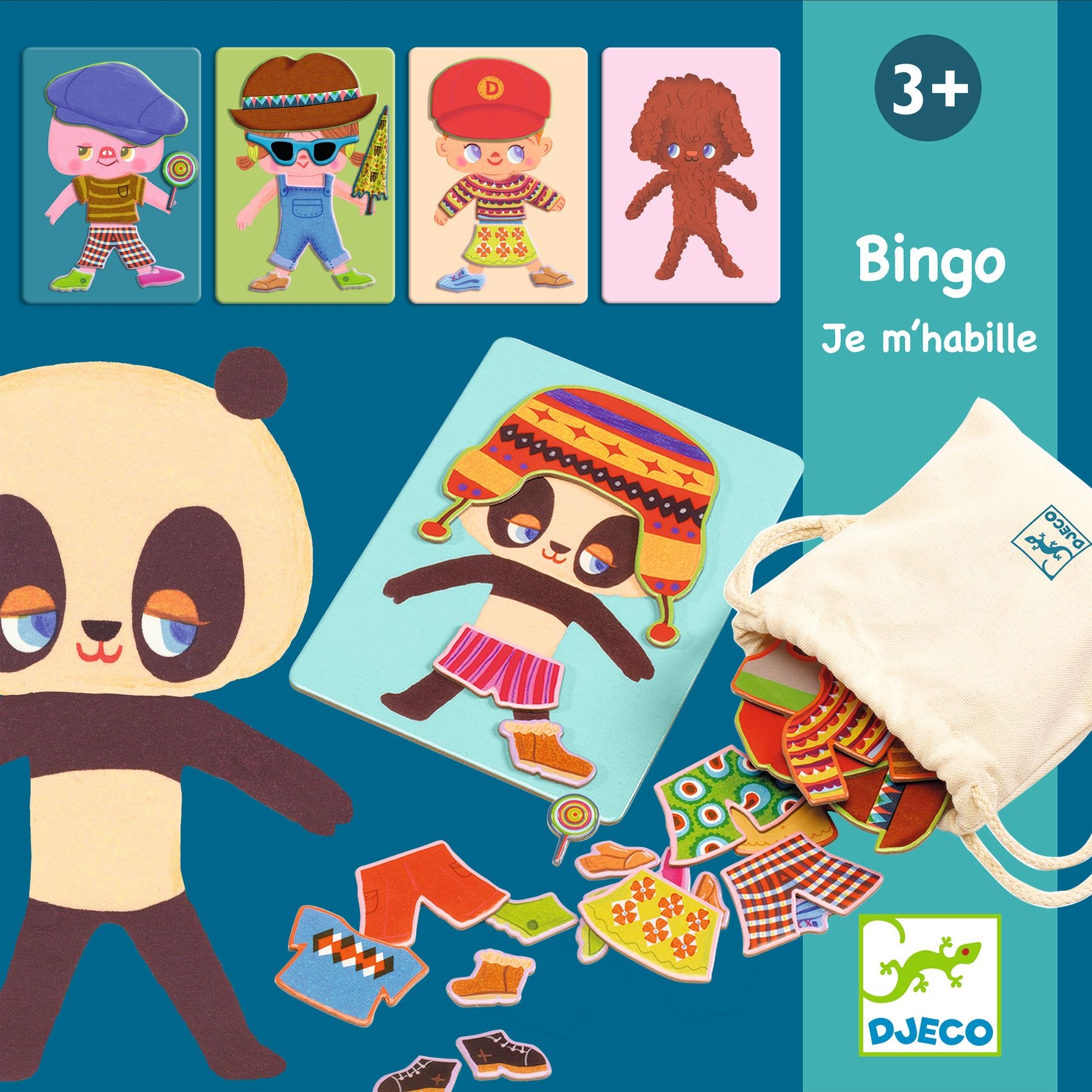 Öltöztető játék - Ruha bingó - Dress Up Bingo - 0