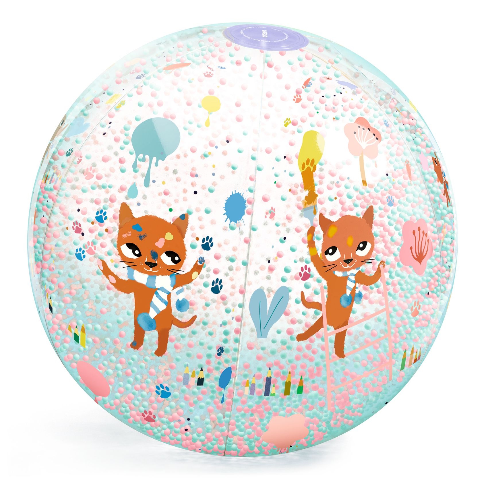 Felfújható labda - Cicatappancs - Ballon gonflable Chamalow - 0