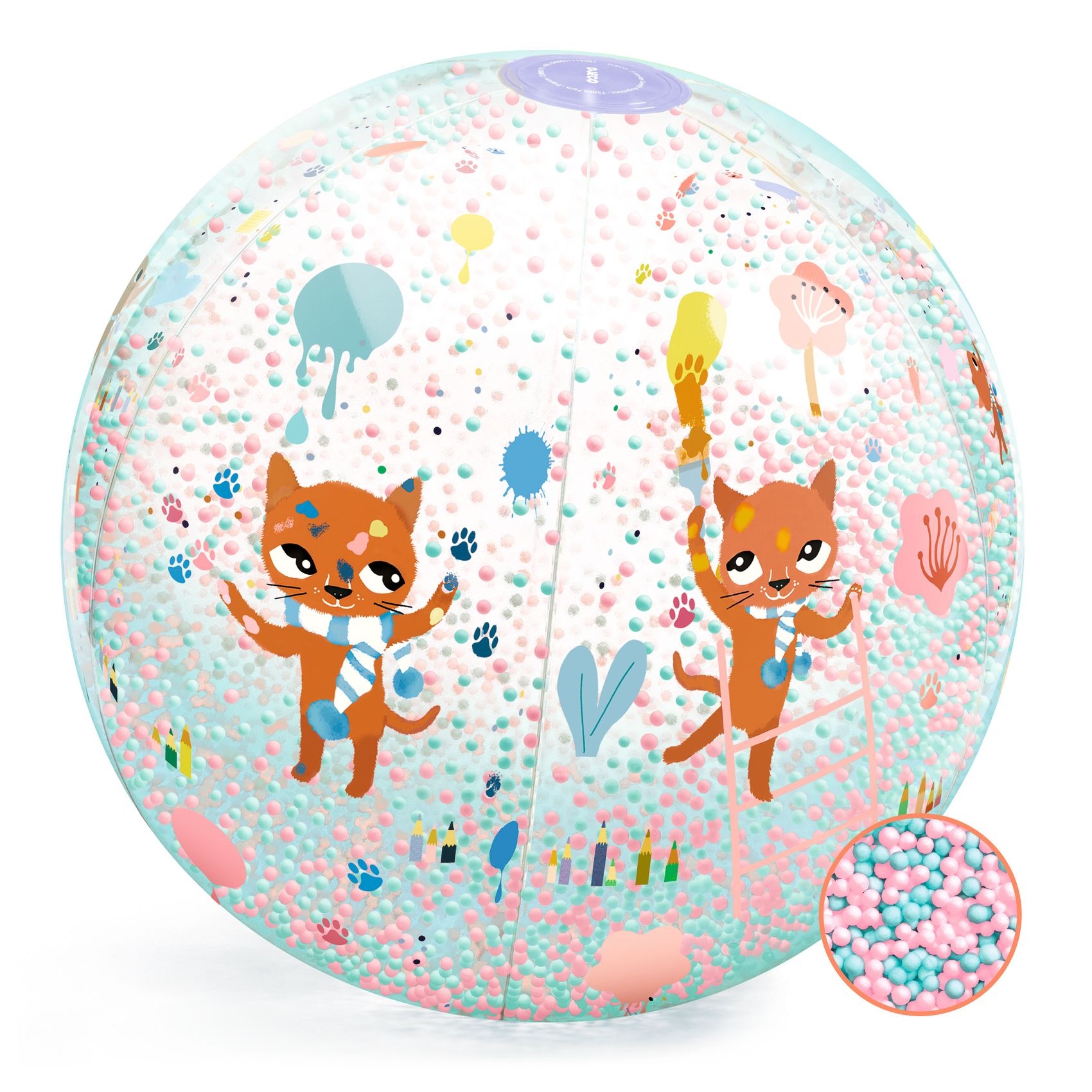 Felfújható labda - Cicatappancs - Ballon gonflable Chamalow - 1