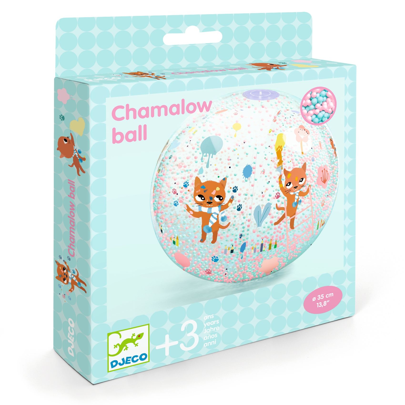 Felfújható labda - Cicatappancs - Ballon gonflable Chamalow - 2