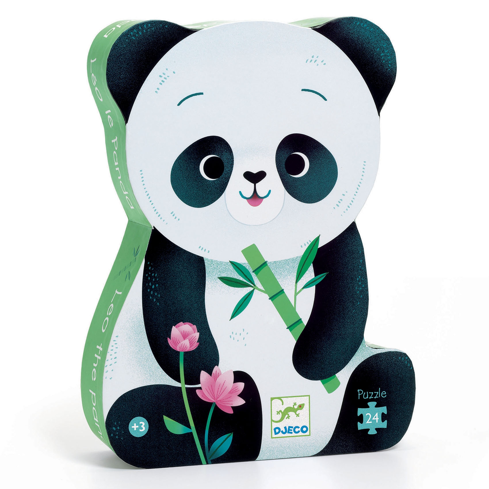 Formadobozos puzzle - Pici Panda Cuki - Leo the panda - 0