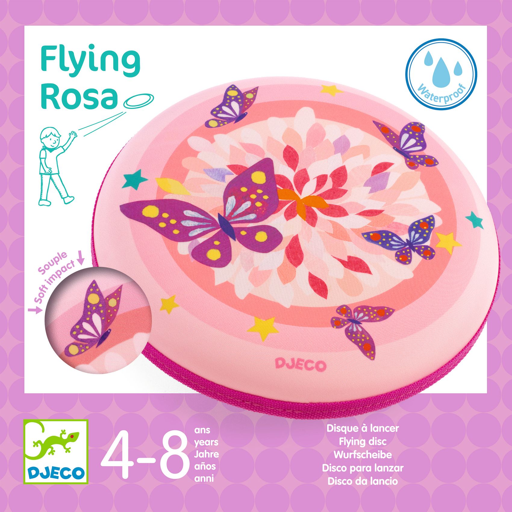 Frizbi - Repülő Rózsa - Flying Rosa - 3