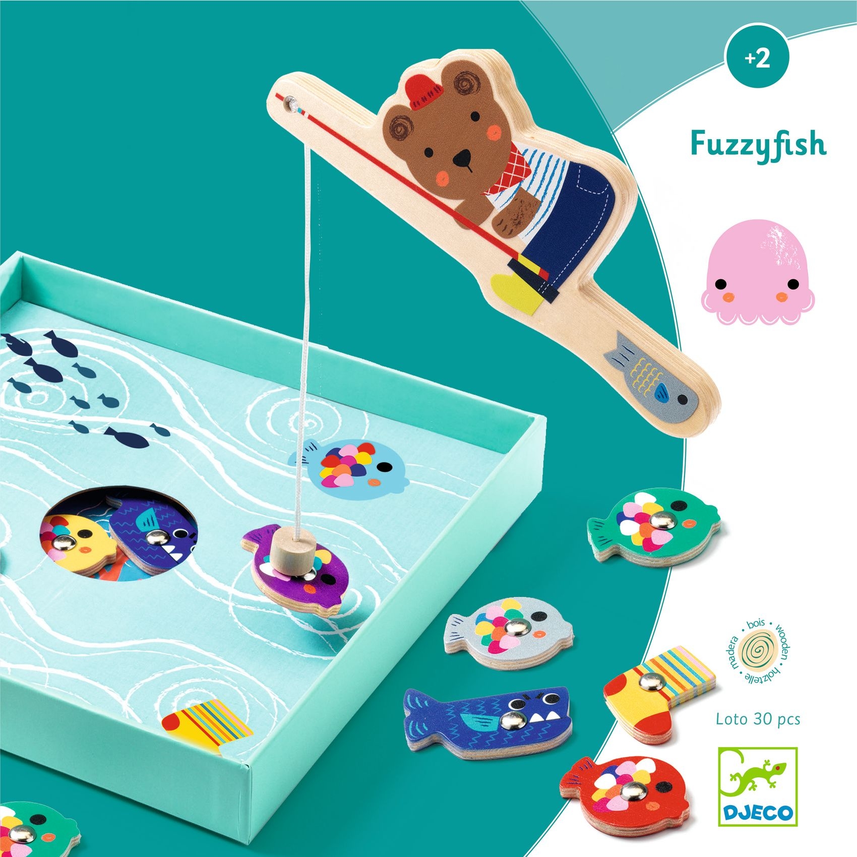 Horgászjáték - Talányos - Fuzzyfish - 0