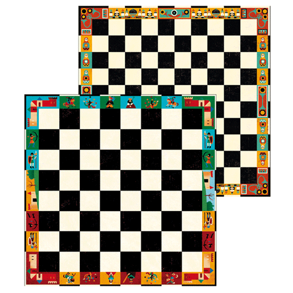 Társasjáték klasszikus - Sakk, Kínai sakk és Dáma - Chess+Checkers - 1