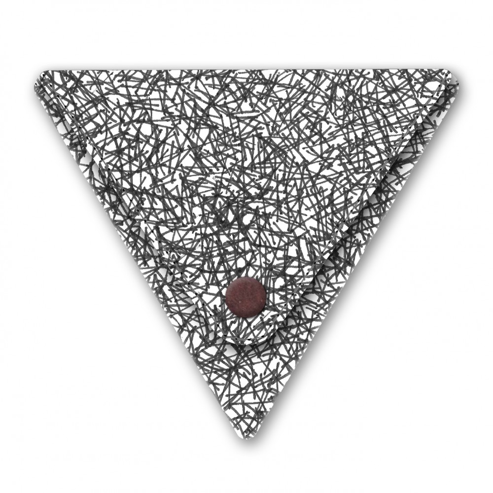 Háromszög pénztárca - WILD STROKES - Triangle Purse Small - 0