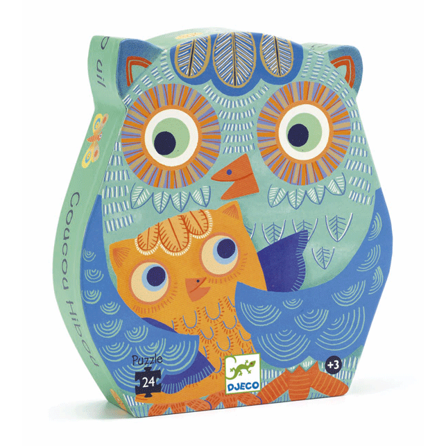 Formadobozos puzzle - Hello Bagoly - Hello Owl - 0