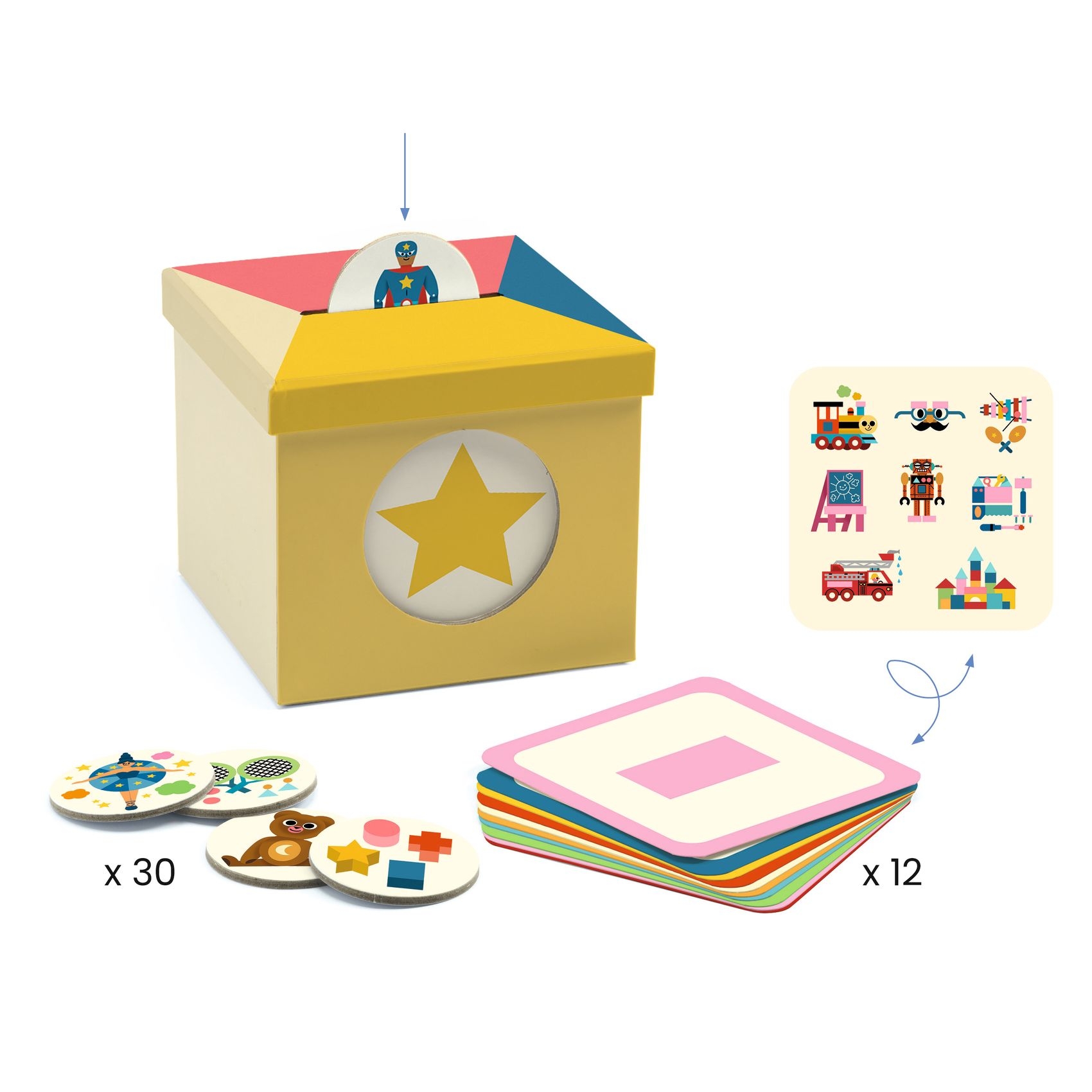 Fejlesztő játék - Válogatós játékok - Kioukoi toys - 2