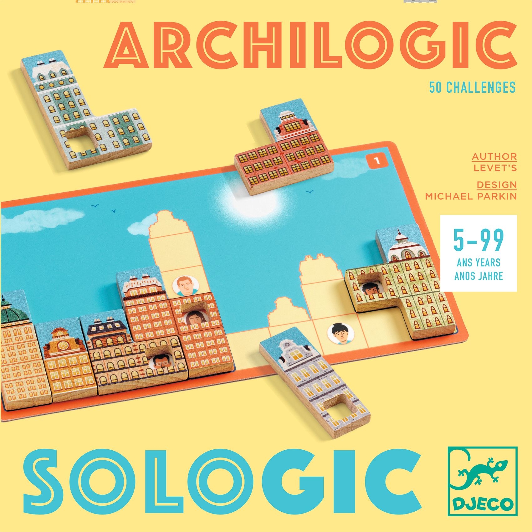 Logikai játék - Építész logika - Archilogic - 2