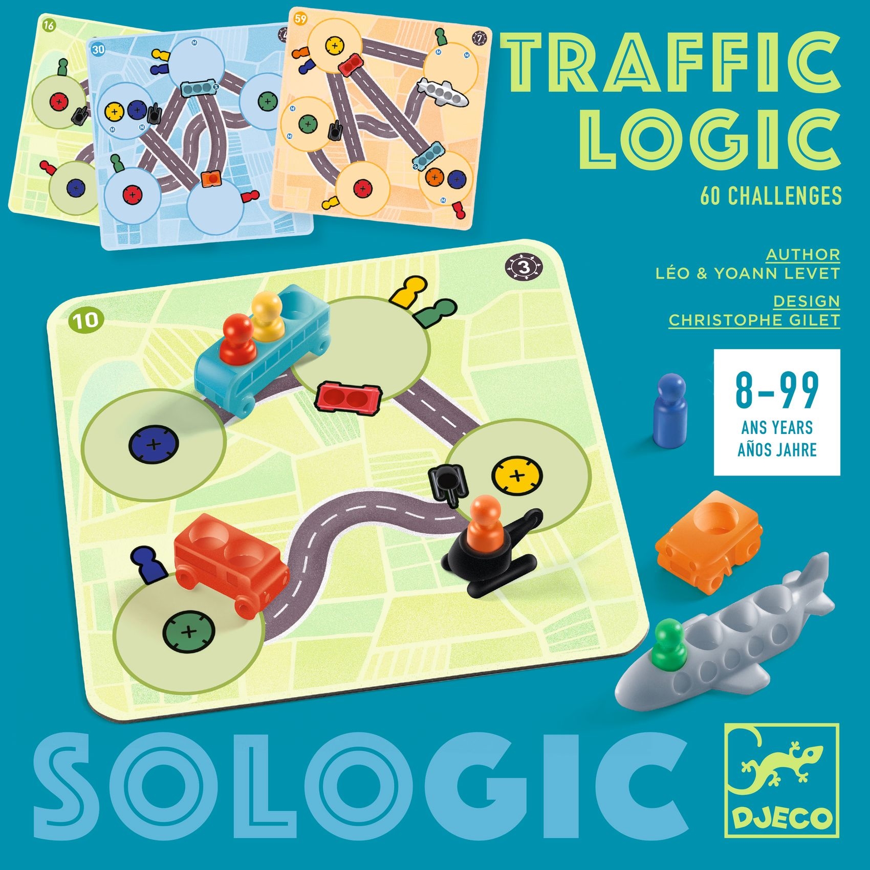 Logikai játék - Közlekedés Logika - Traffic Logic - 0