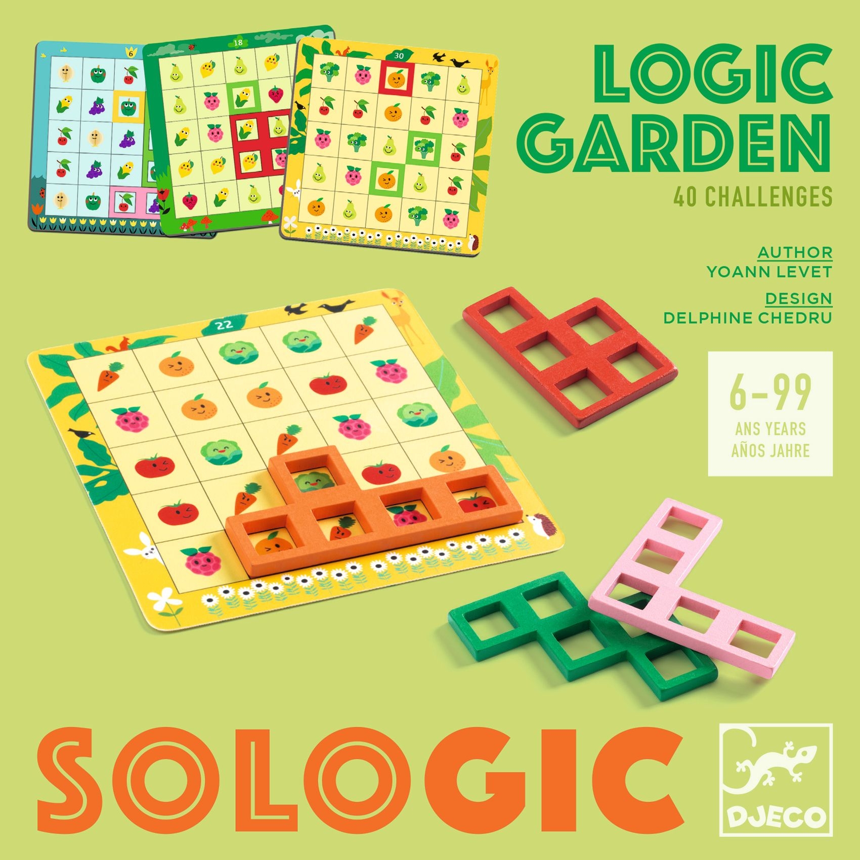 Logikai játék - Logikus kert - Logic garden - 0