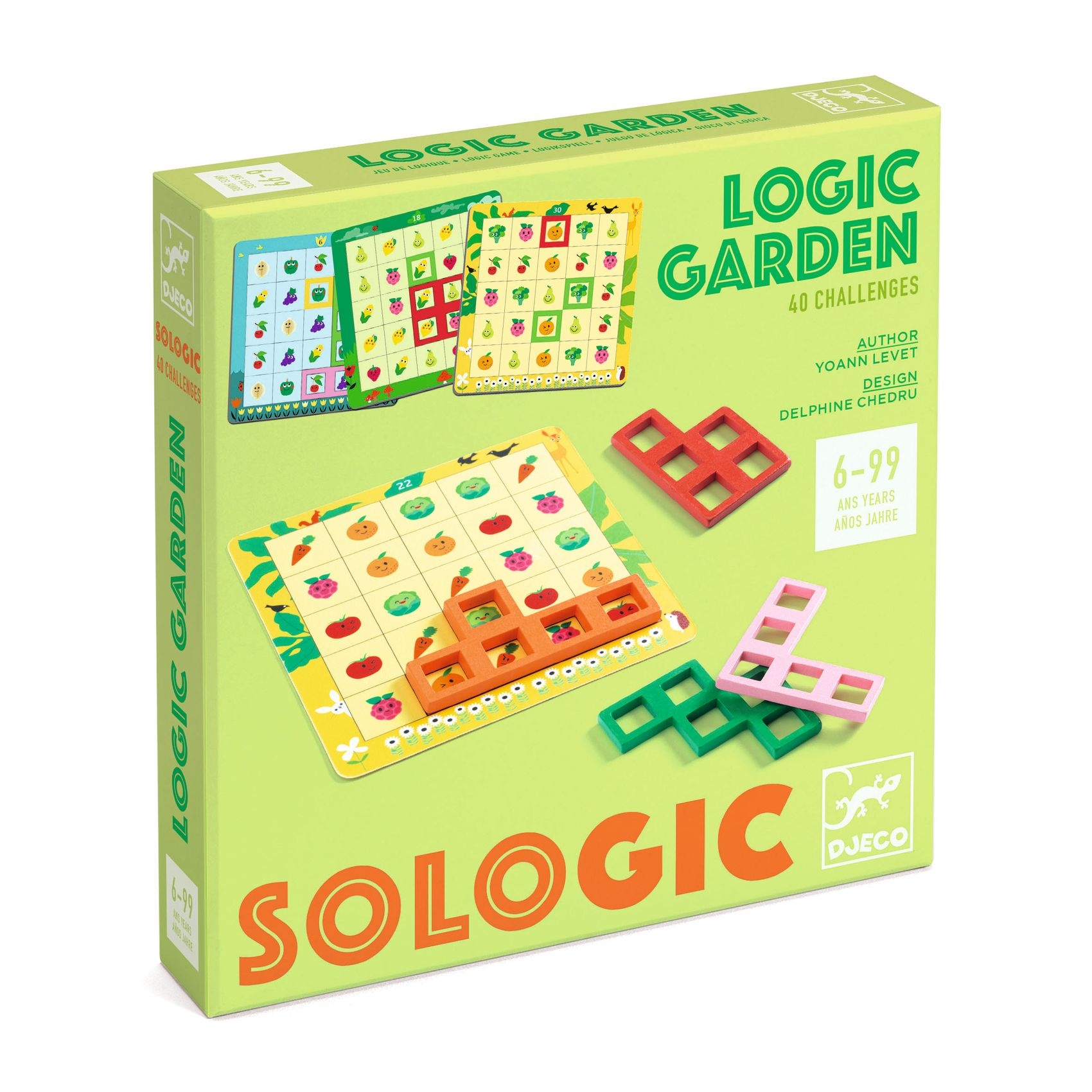 Logikai játék - Logikus kert - Logic garden - 2