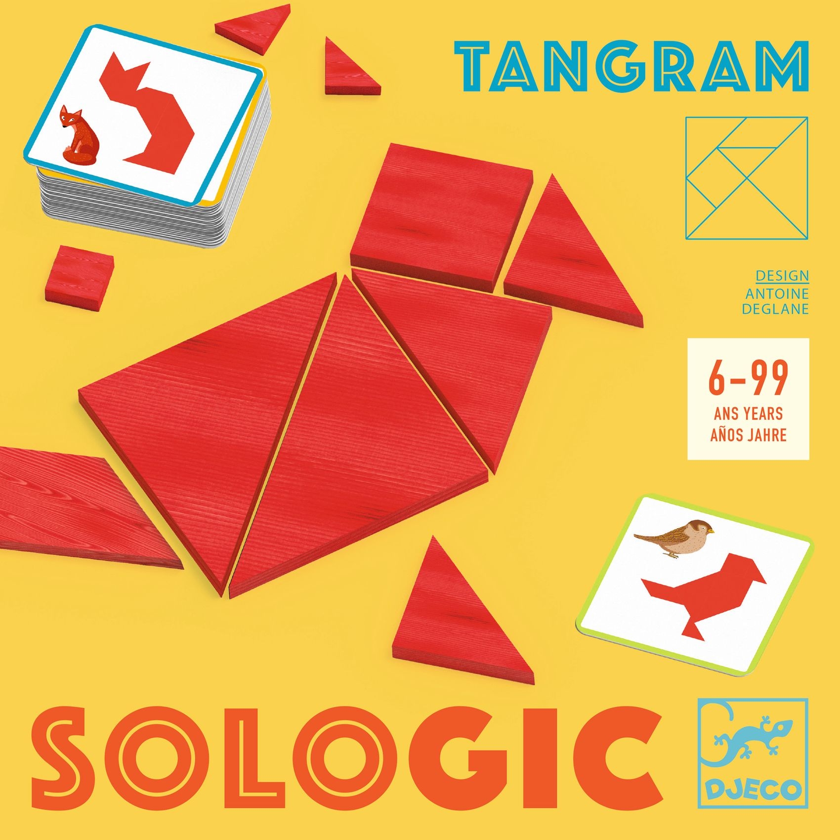 Logikai játék - Tangram - 0