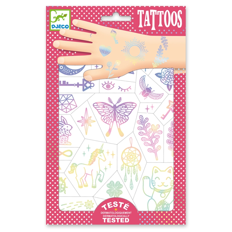 Tetováló matrica - Szerencse - Lucky charms - 0