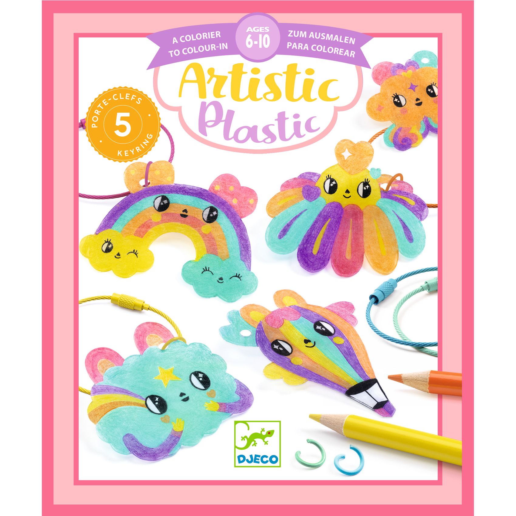 Artistic Plastic - Cuki kulcstartó díszek - Kawaii keyring - 1