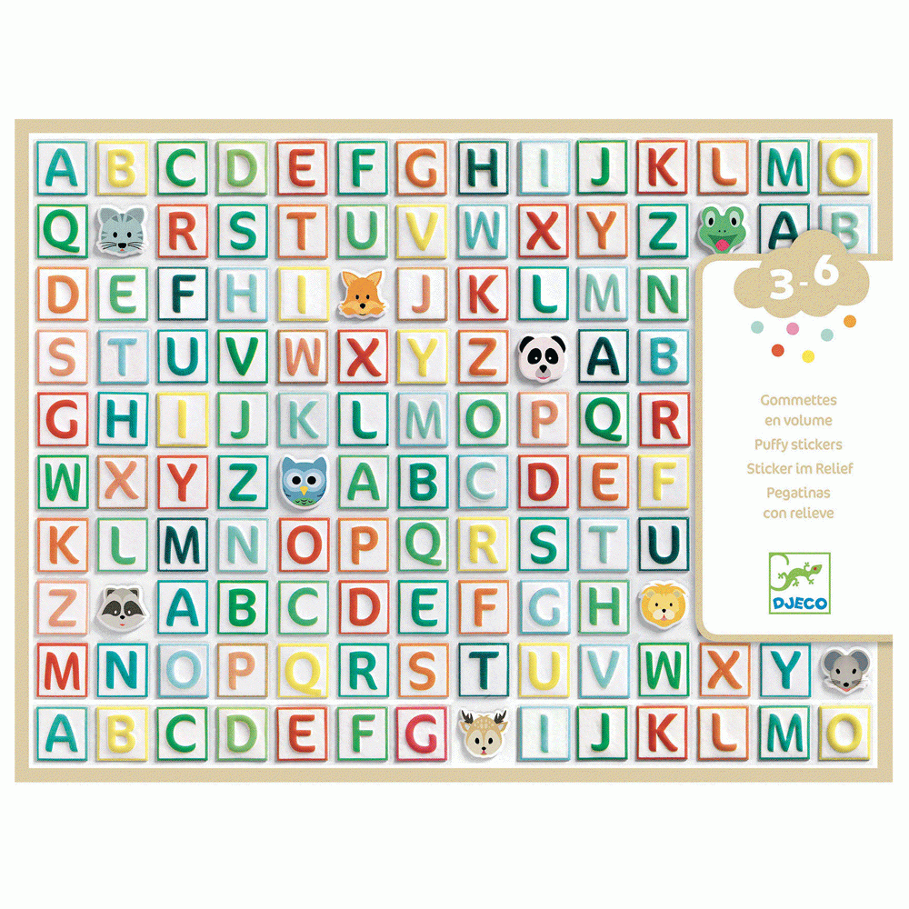 Matricák - Betűk - Alphabet stickers - 0