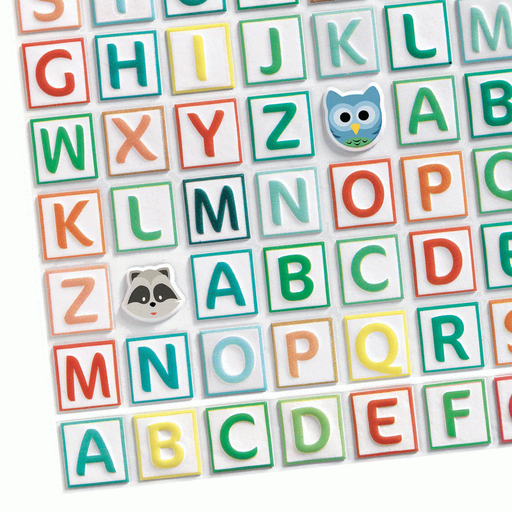 Matricák - Betűk - Alphabet stickers - 1