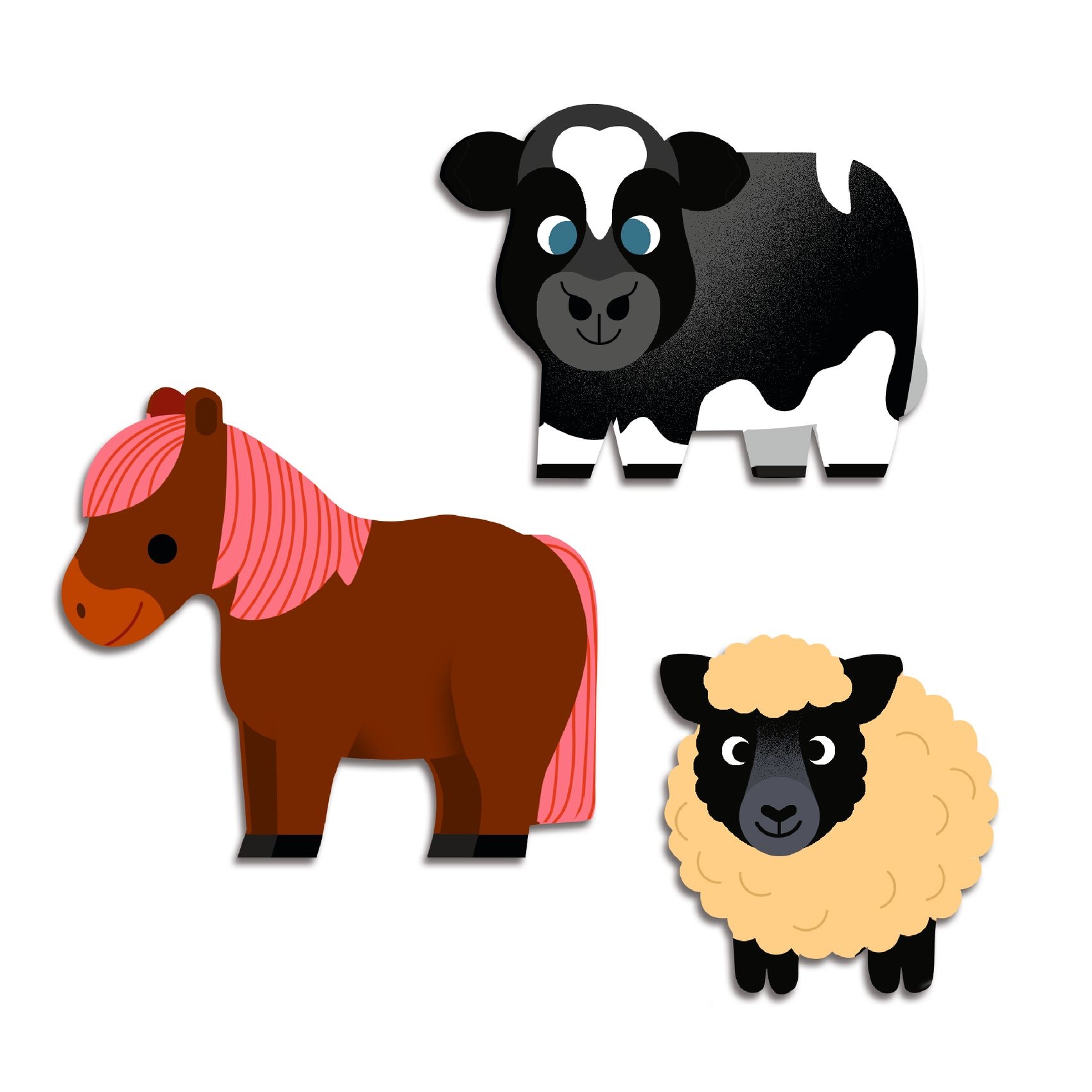 Matricák - Háztáji állatok - Farm animals - 1