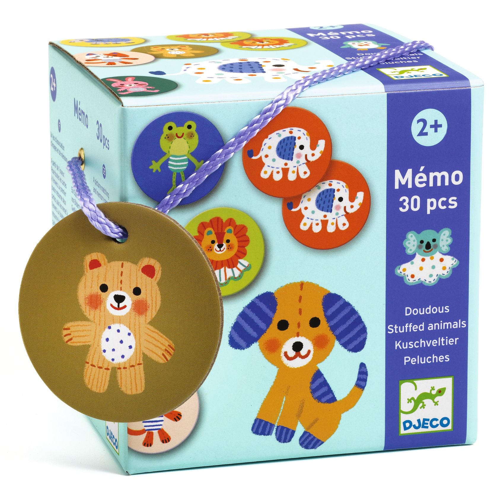 Memória játék - Kedvencek - Memo Stuffed animals - FSC MIX - 0