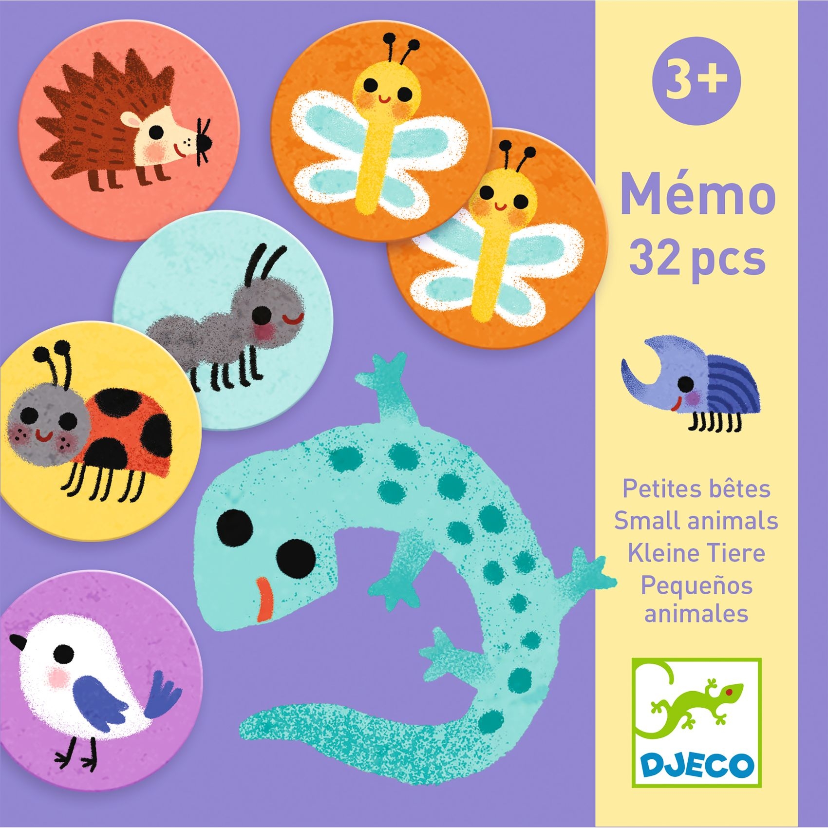 Memóriajáték - Kicsi állatok - Memo Small animals - 0