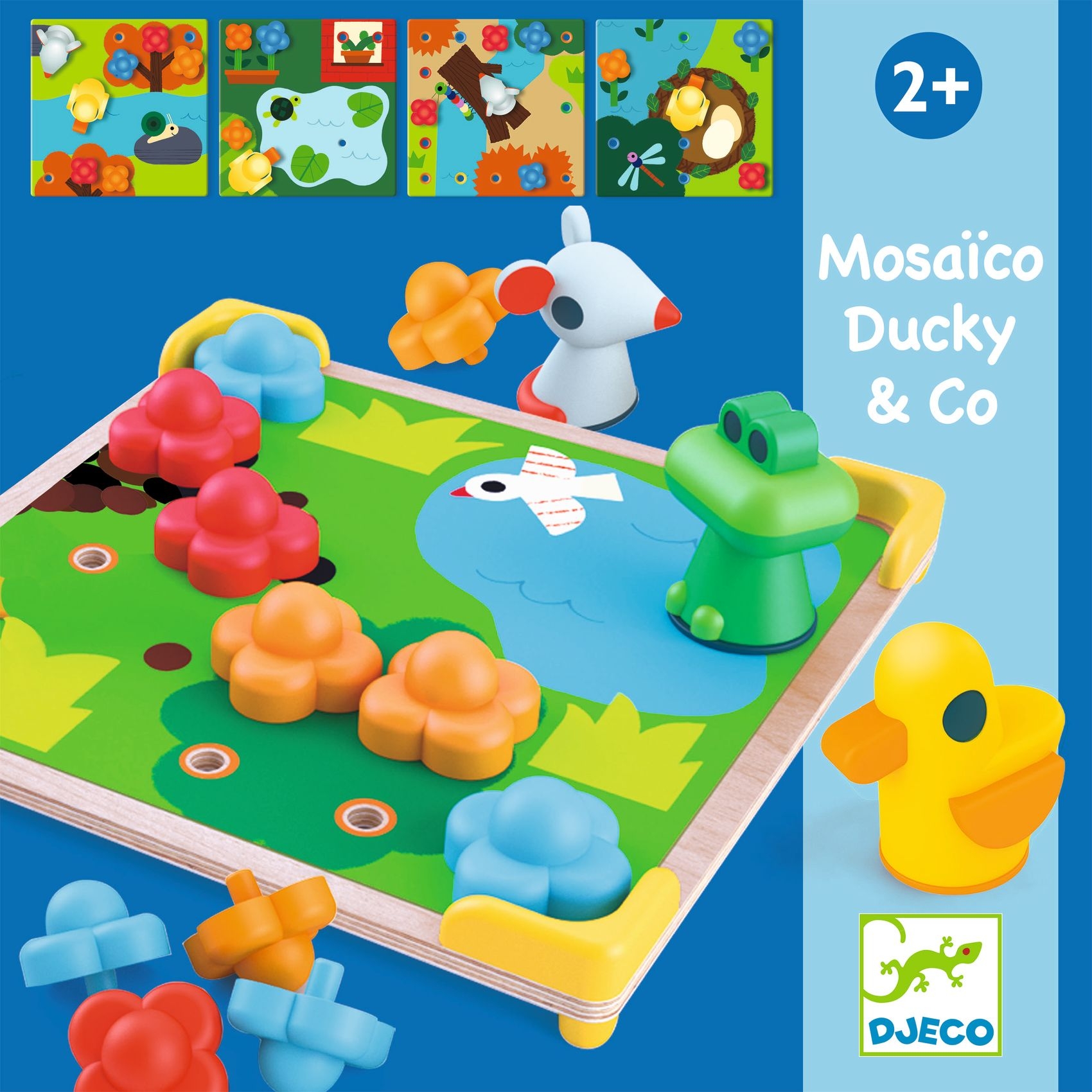 Képkirakó - Kacsa művek - Mosaico Ducky & Co - 0