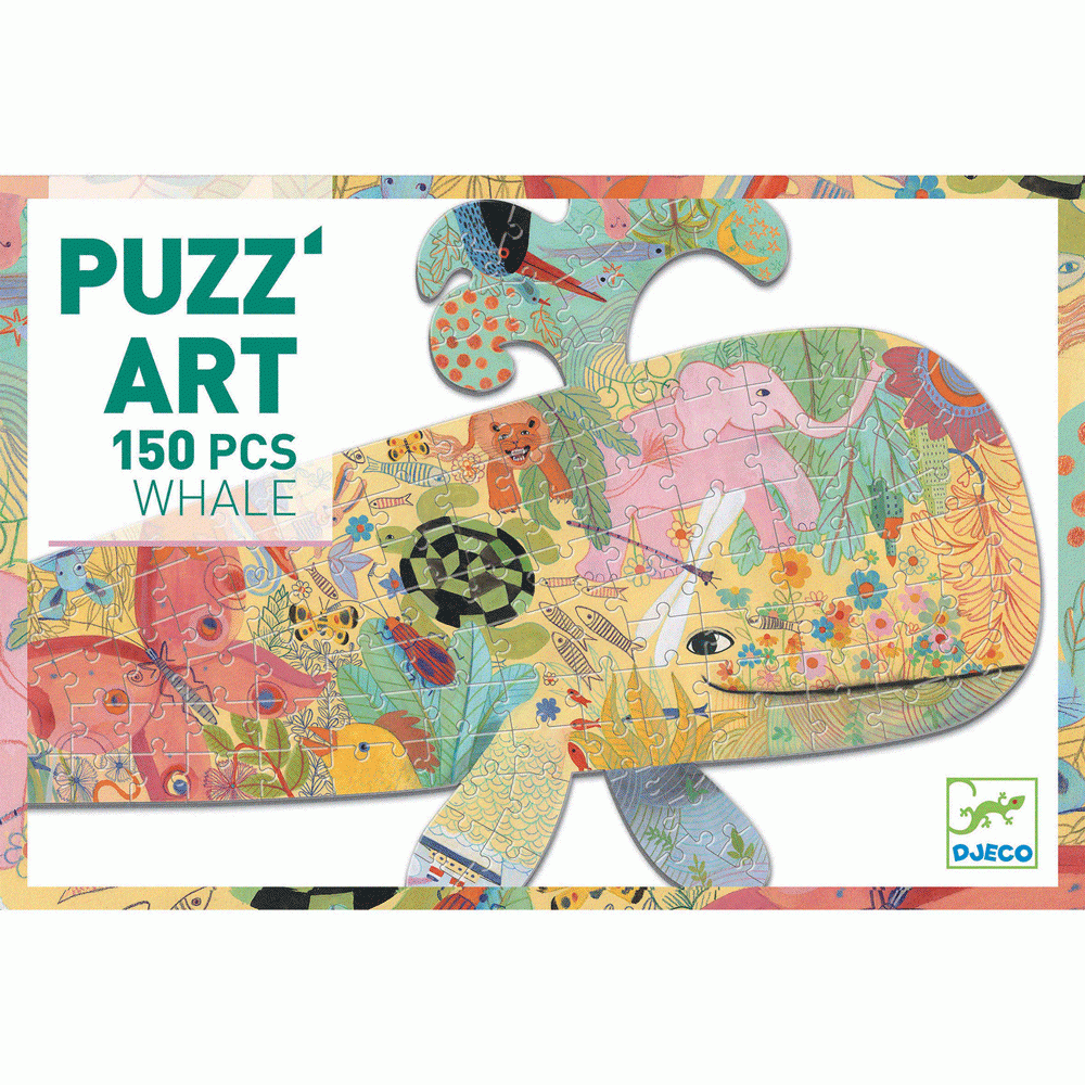 Művész puzzle - Bálna - Whale - 0