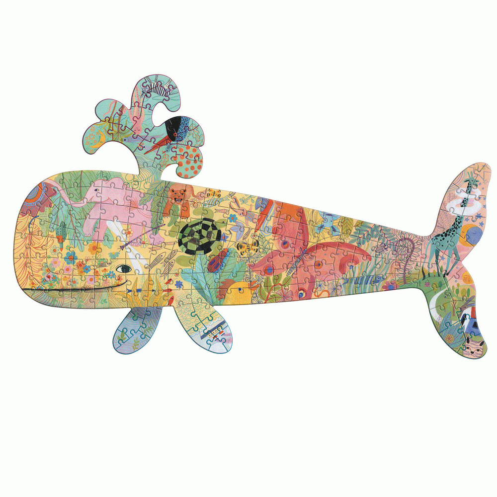 Művész puzzle - Bálna - Whale - 1