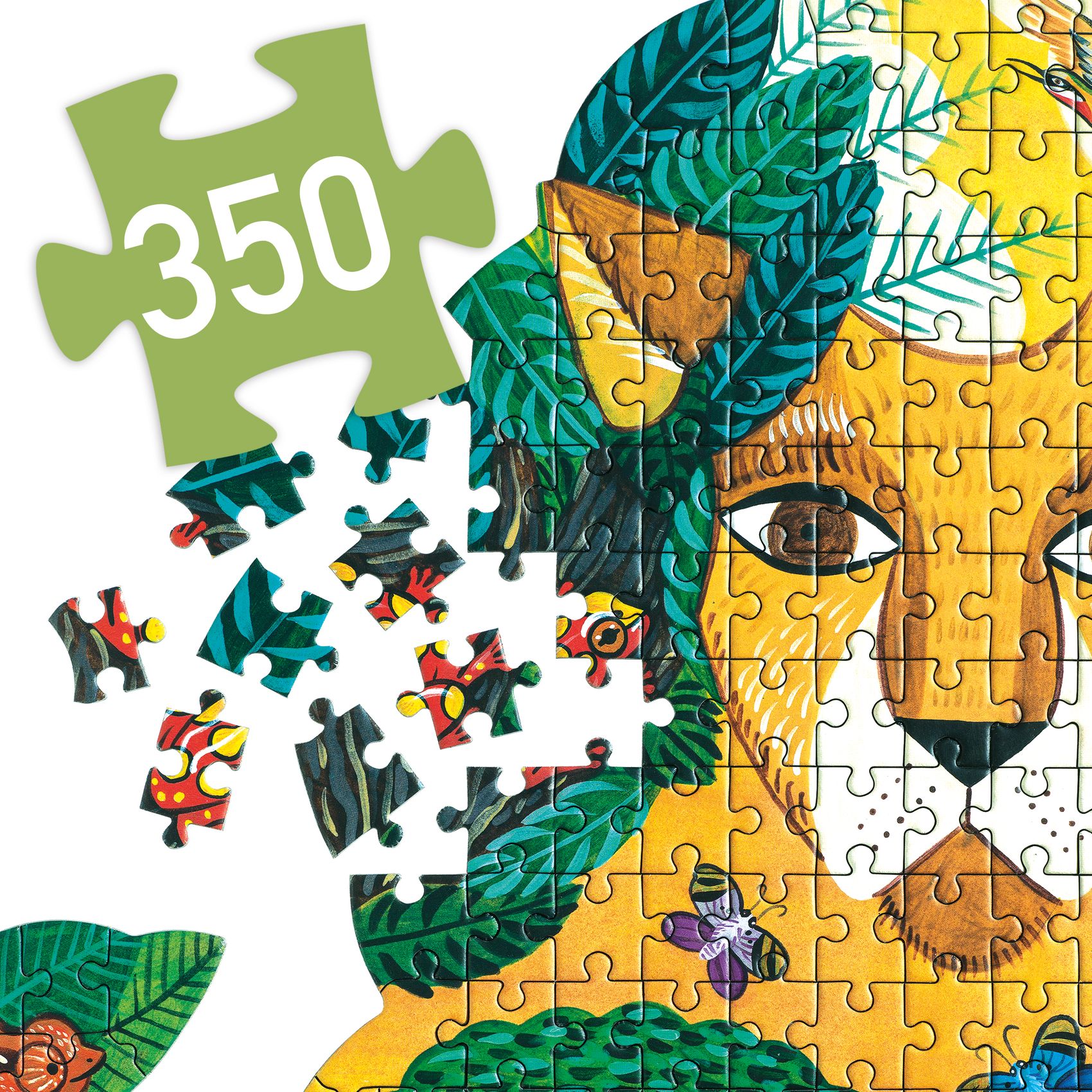 Művész puzzle - Oroszlán, 350 db-os - Lion - 1