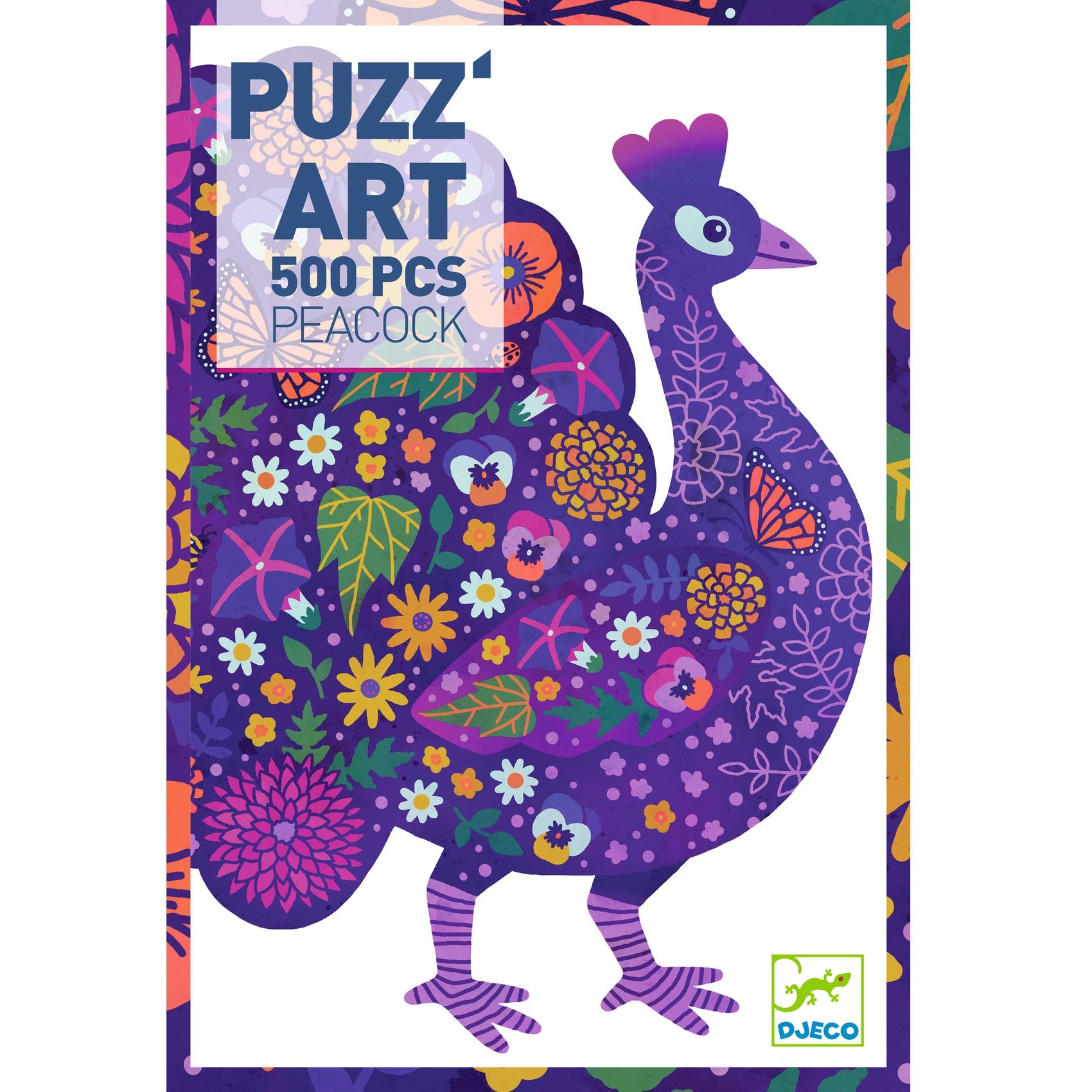 Művész puzzle - Páva - Peacock - 0