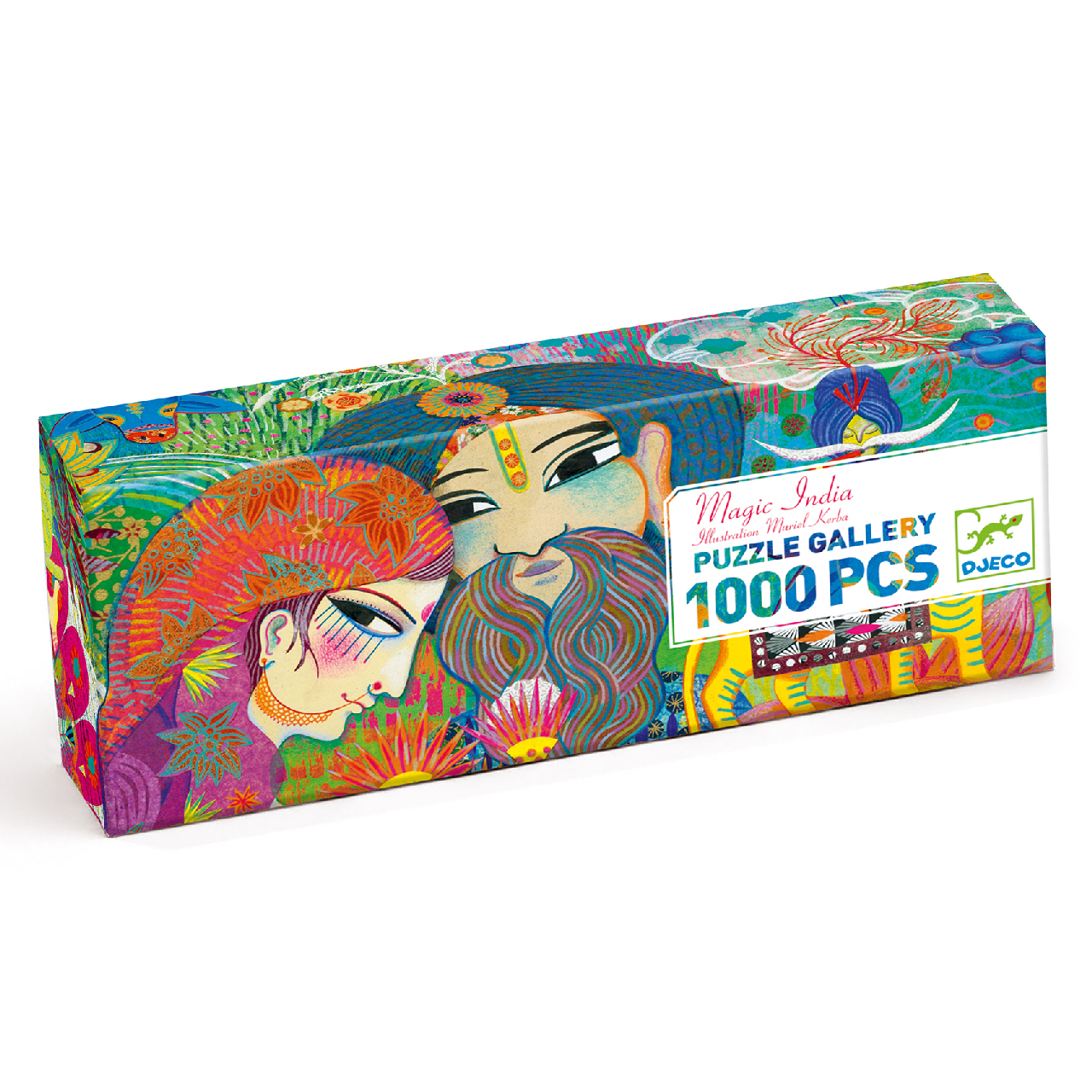 Művész puzzle - Varázslatos India, 1000 db-os - Magic India - 0