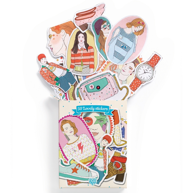 Matrica szett 50 db - Nathalie stickers 50 - 0