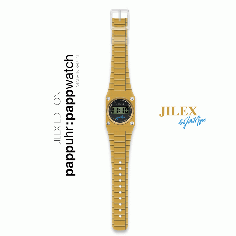 Papír karóra - JILEX - Pappwatch - 1
