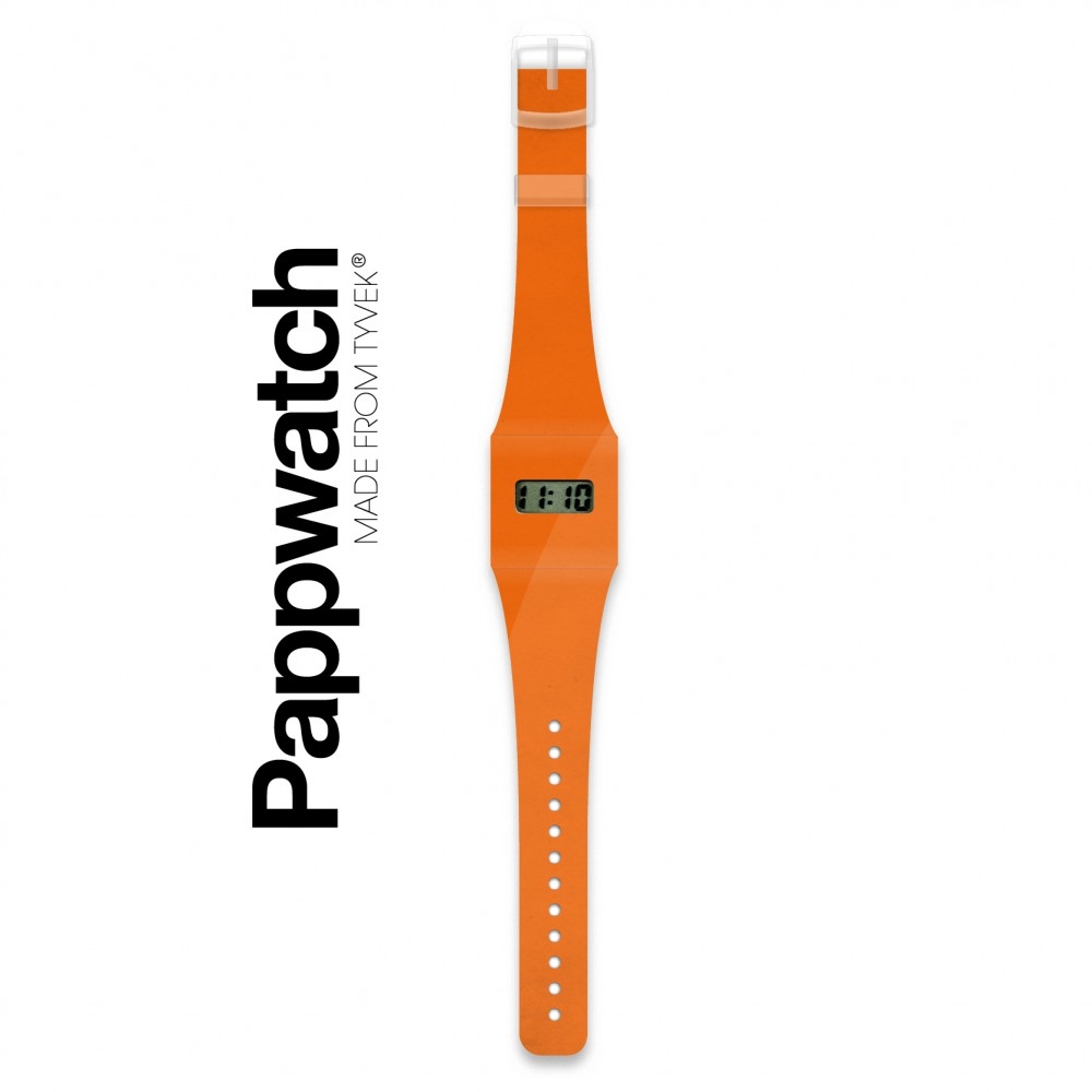 Papír karóra - ORANGE / NEON - Pappwatch - 1