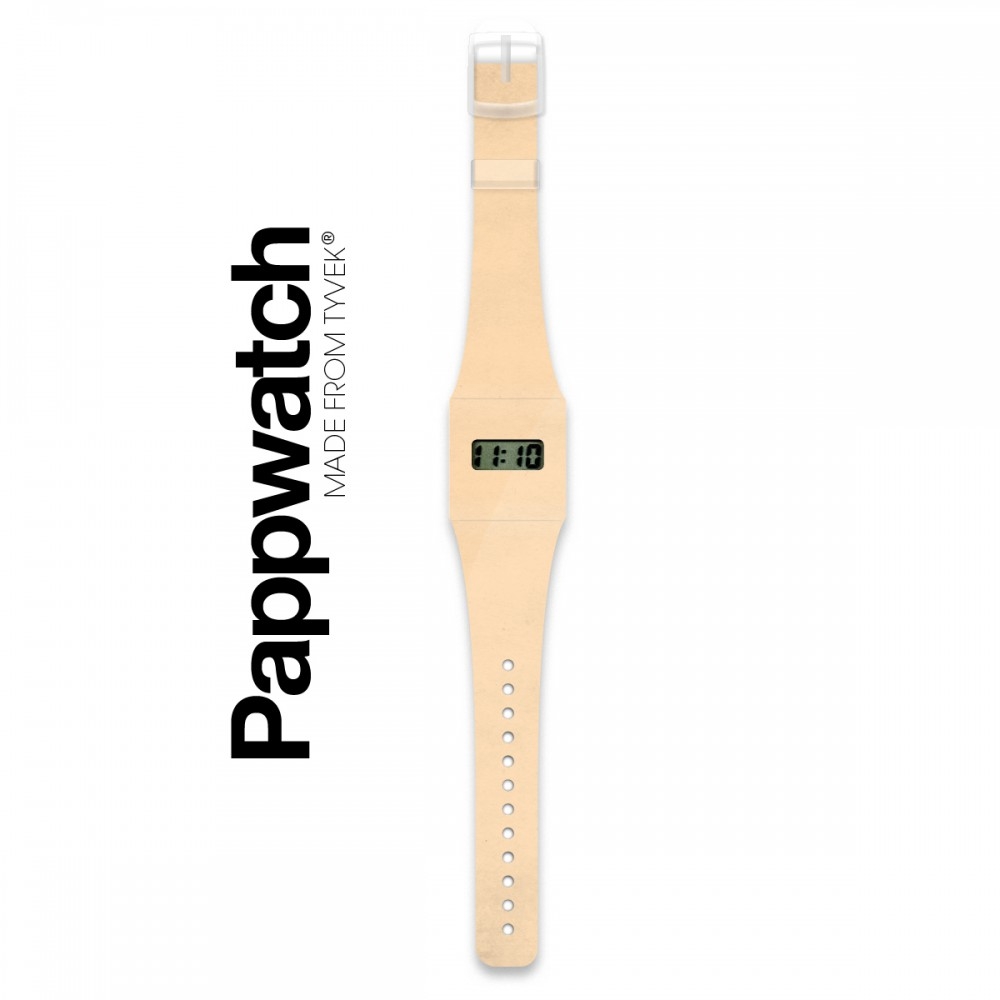 Papír karóra - PEACH / PASTELL Pappwatch - 1