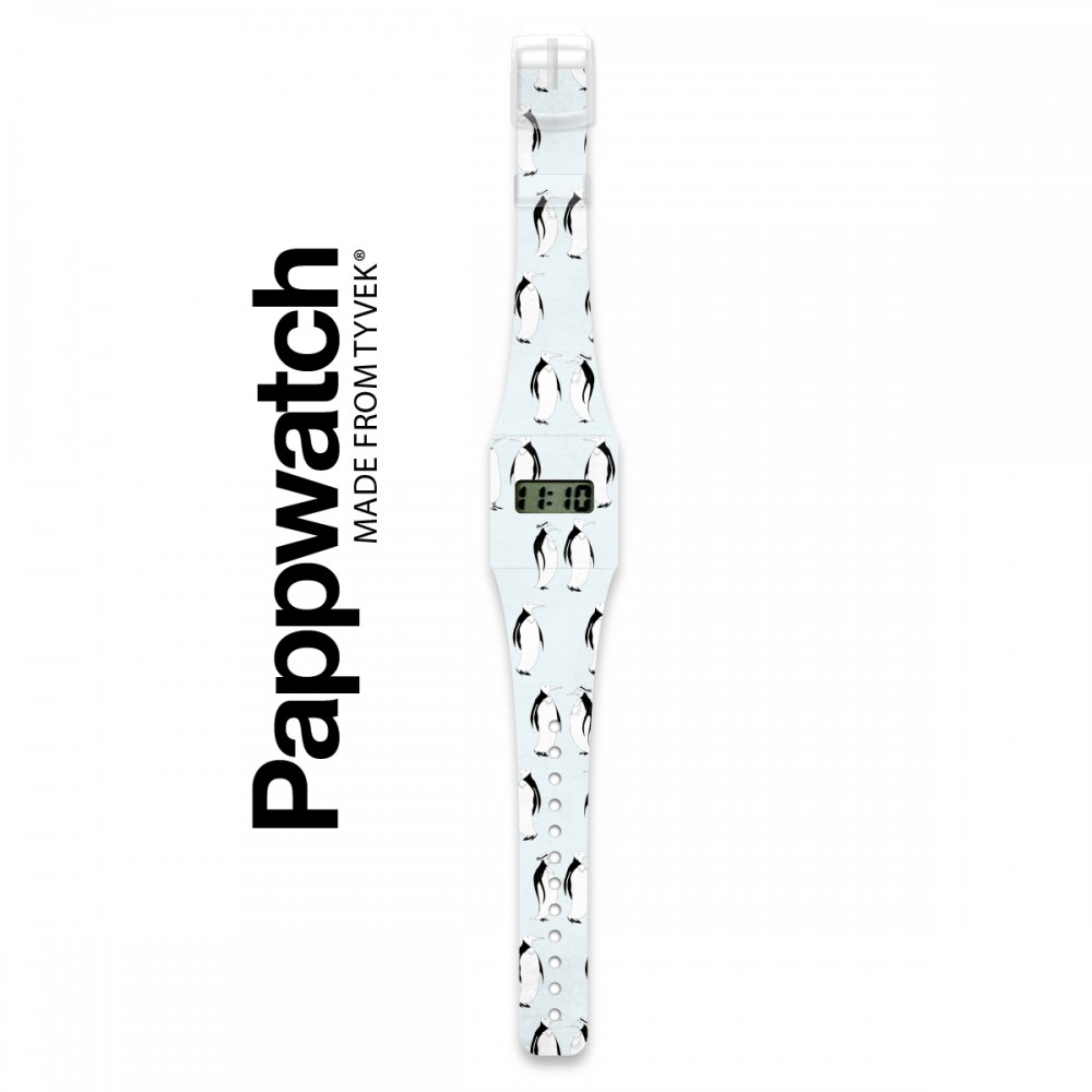 Papír karóra - PINGUOINS - Pappwatch  - 1