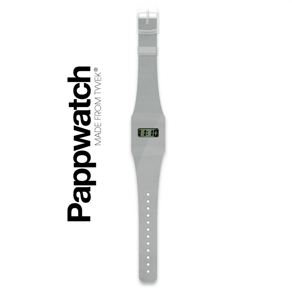 Papír karóra - SILVER / METALLIC - Pappwatch - 1
