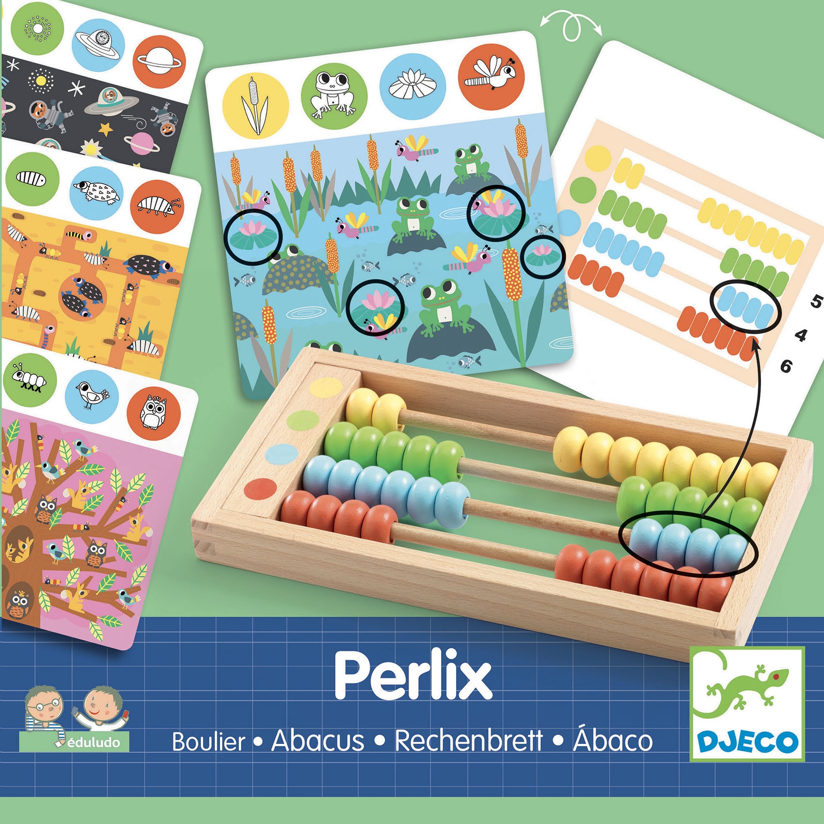 Fejlesztő játék - Abakusz - Perlix - Abacus - 0