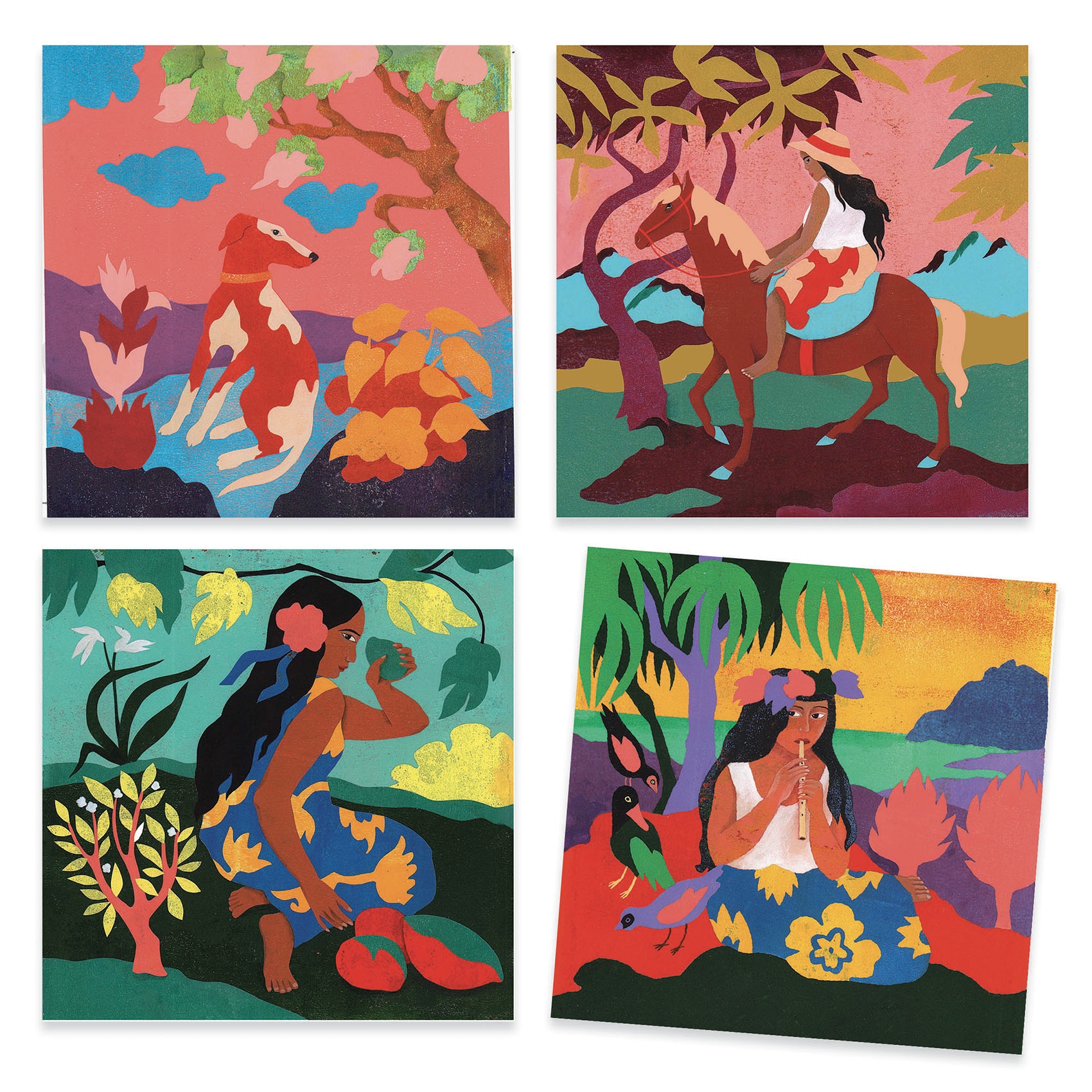 Művészeti műhely - Polinézia - Inspired by Paul Gauguin - Polynesia - 1